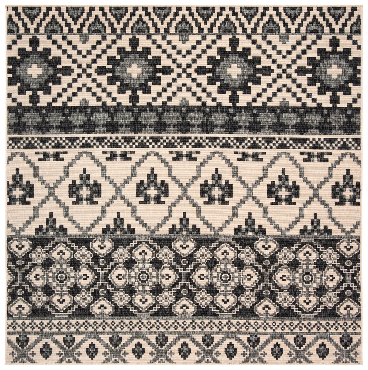 Safavieh Veranda Ver097 Beige/Grey Rug.