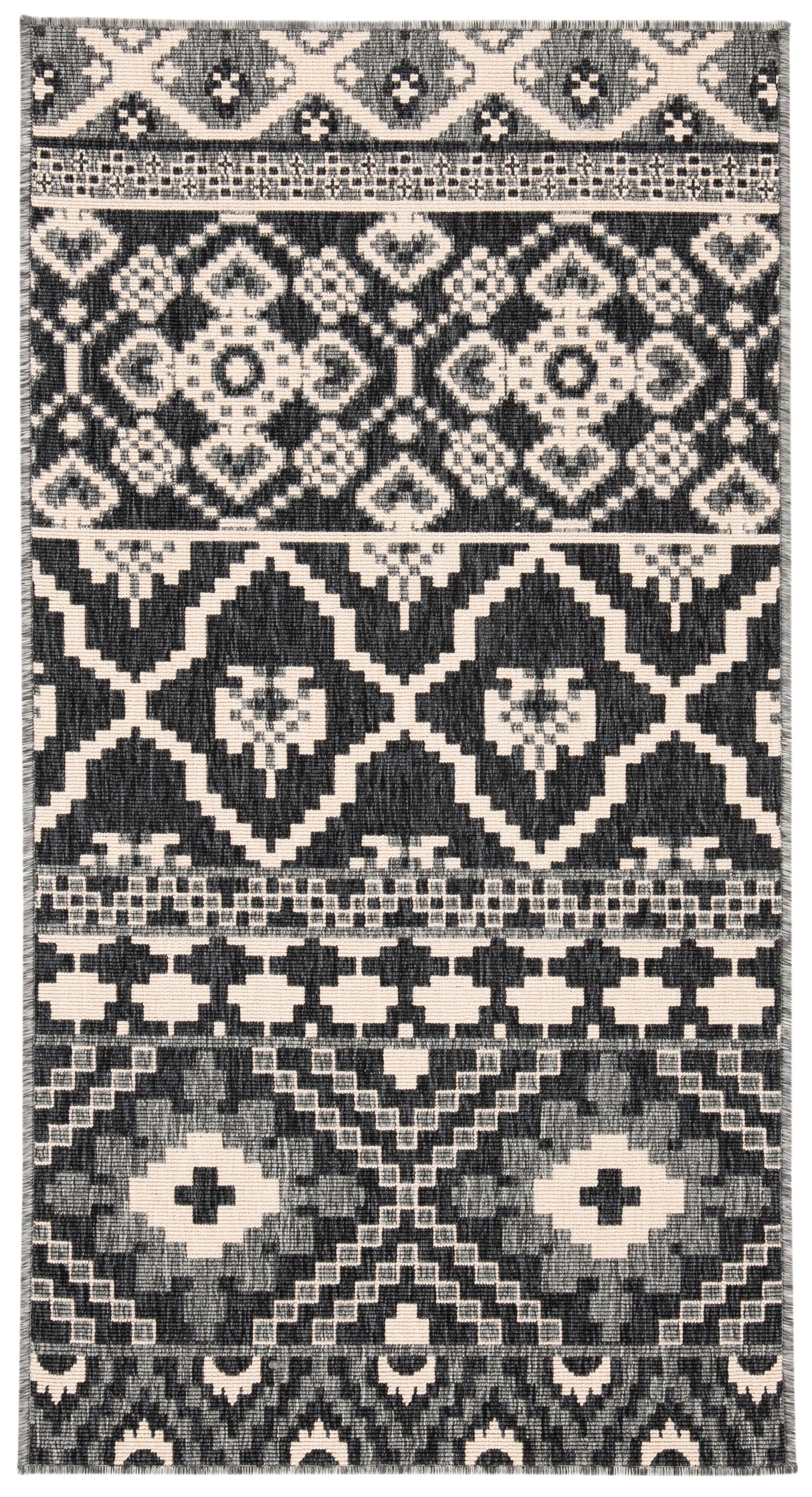 Safavieh Veranda Ver097 Grey/Beige Rug.