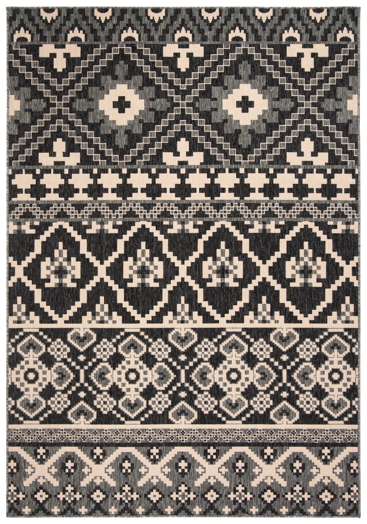 Safavieh Veranda Ver097 Grey/Beige Rug.