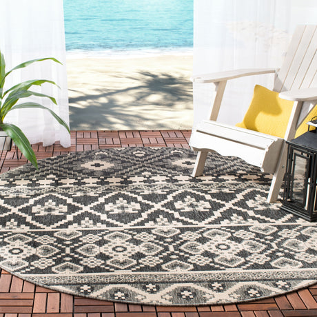Safavieh Veranda Ver097 Grey/Beige Rug.