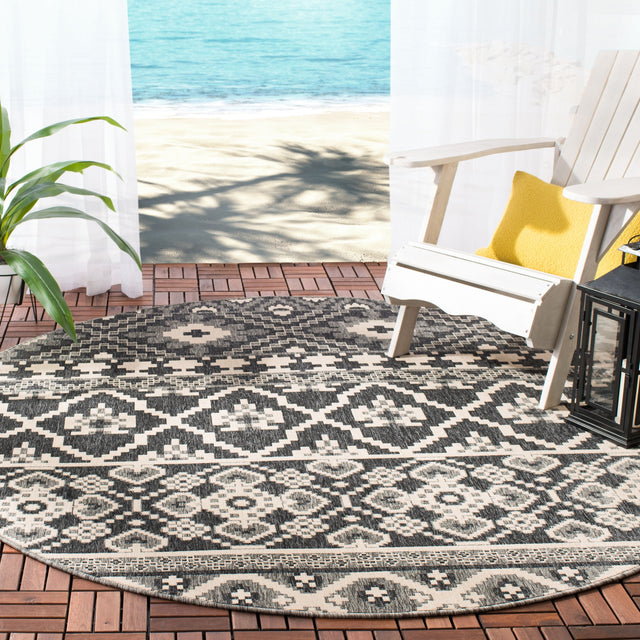 Safavieh Veranda Ver097 Grey/Beige Rug.