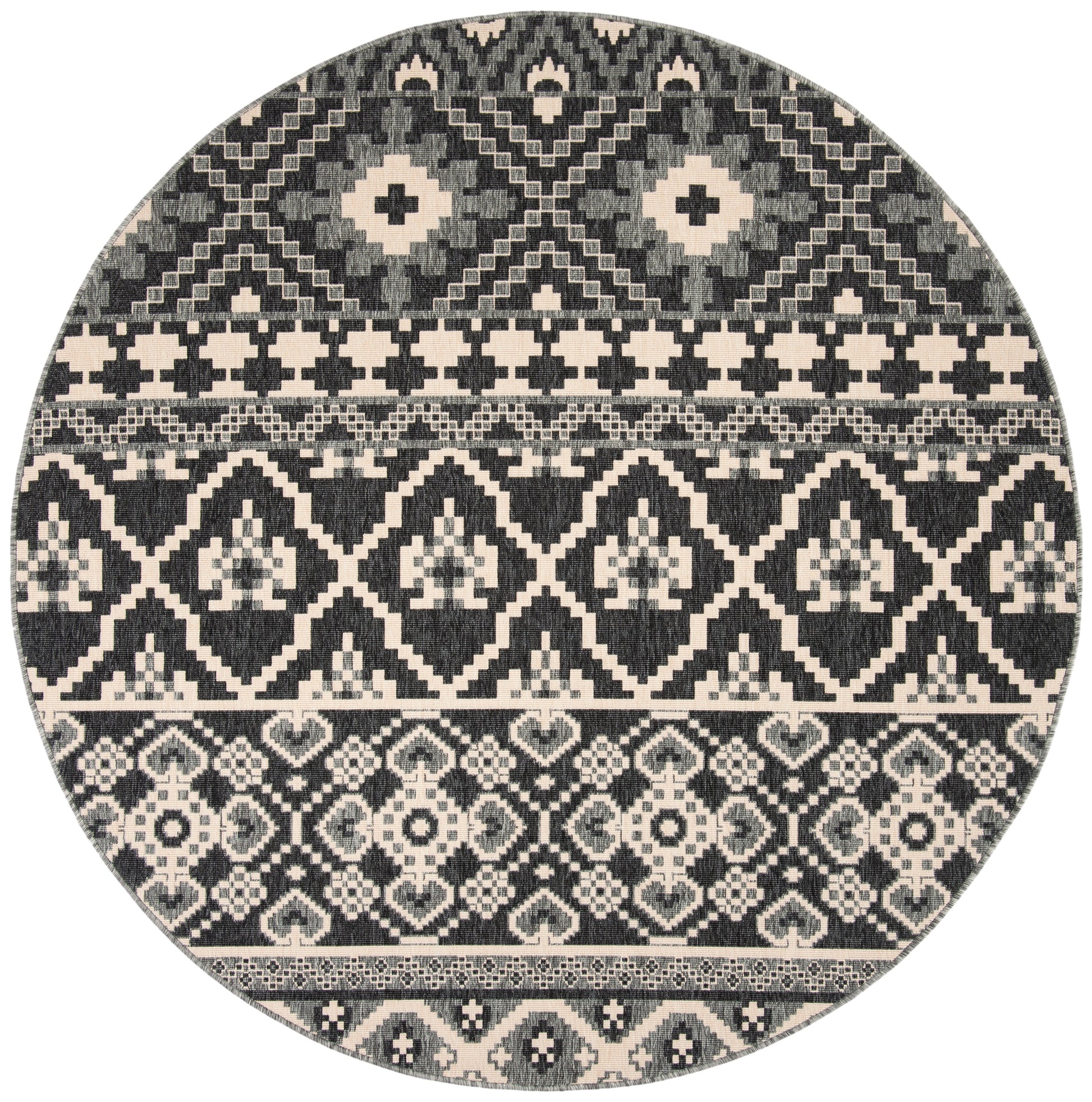 Safavieh Veranda Ver097 Grey/Beige Area Rug