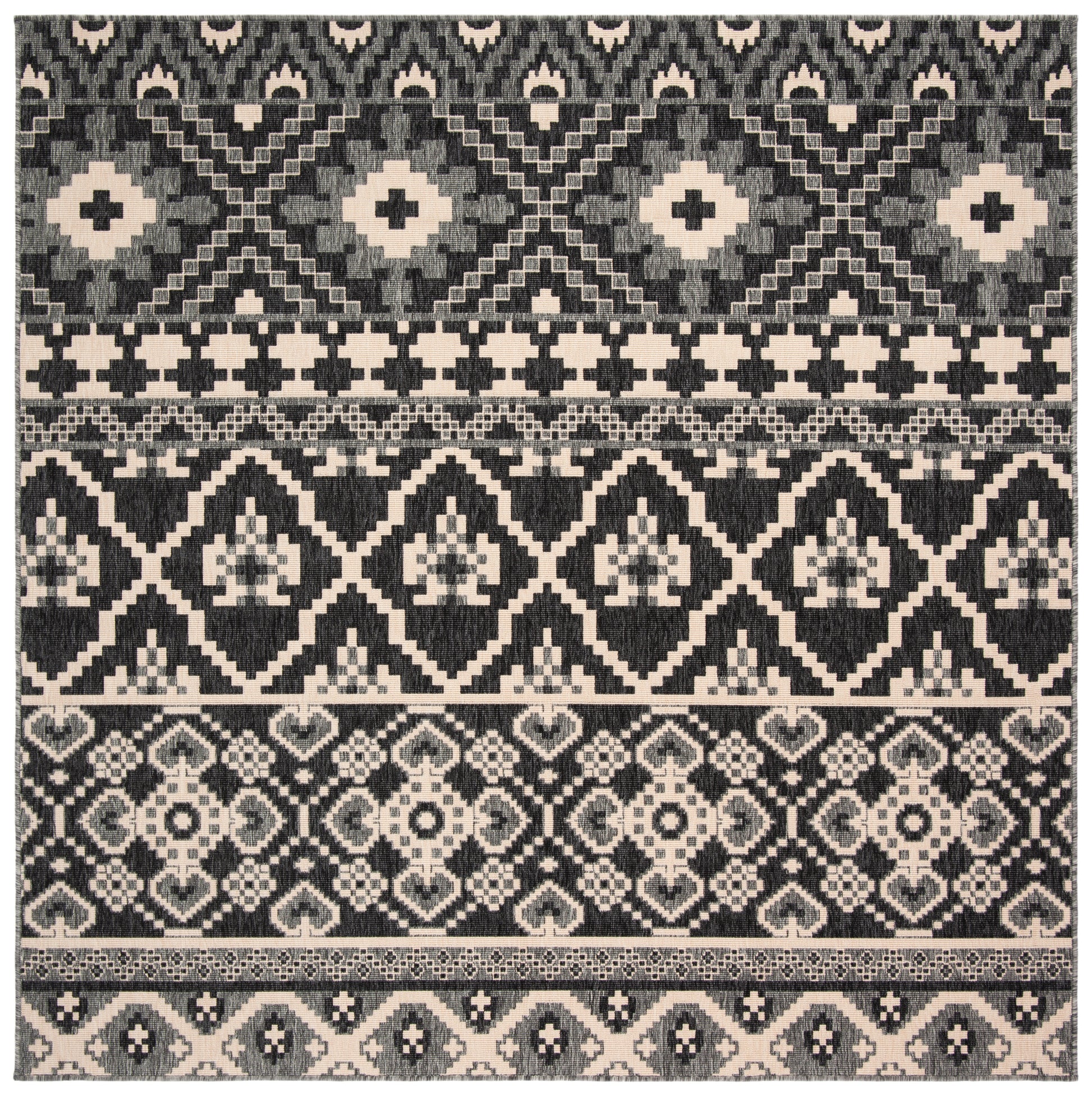 Safavieh Veranda Ver097 Grey/Beige Area Rug