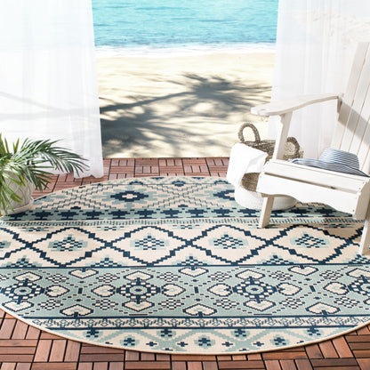 Safavieh Veranda Ver097 Turquoise/Blue Area Rug