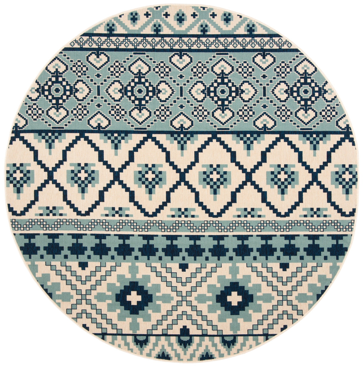 Safavieh Veranda Ver097 Turquoise/Blue Rugs.