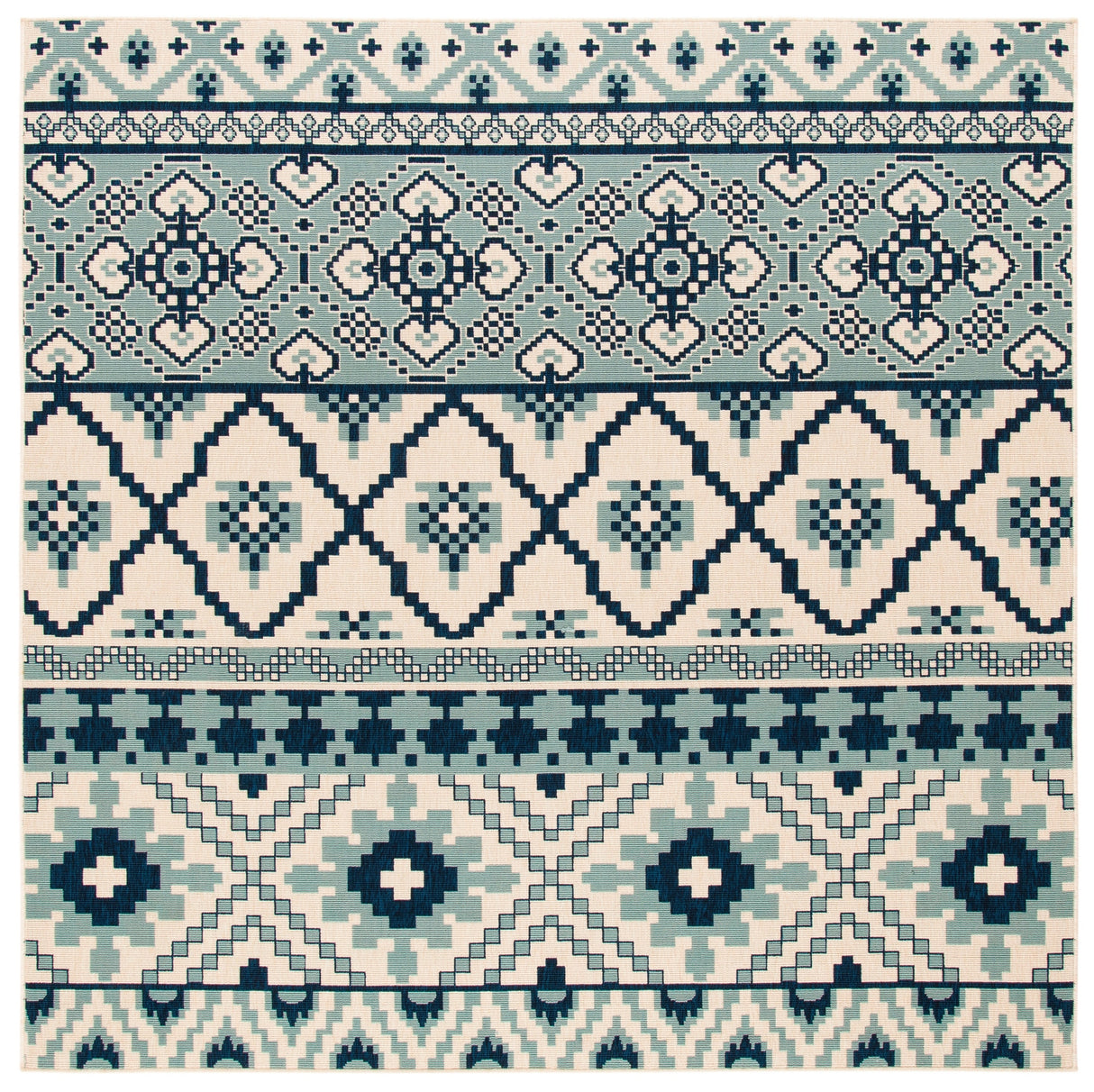 Safavieh Veranda Ver097 Turquoise/Blue Rugs.