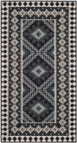 Safavieh Veranda Ver099 Black/Creme Rug.