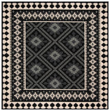 Safavieh Veranda Ver099 Black/Creme Rug.