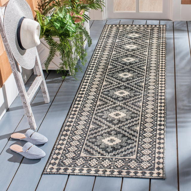 Safavieh Veranda Ver099 Ivory/Grey Rug.