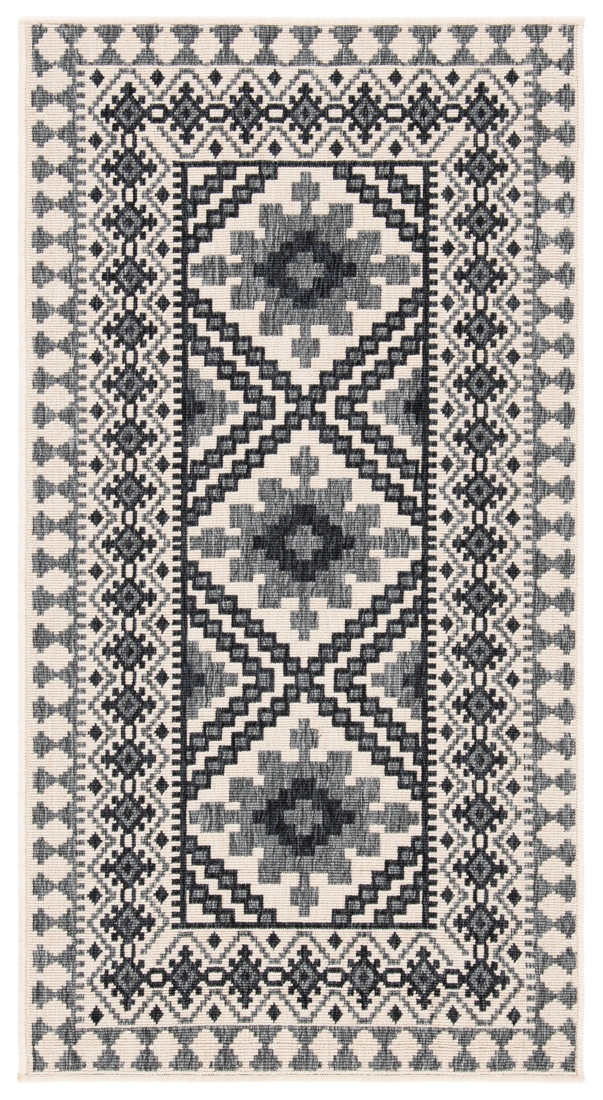 Safavieh Veranda Ver099 Ivory/Grey Rug.