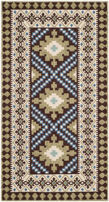 Safavieh Veranda Ver099 Chocolate/Green Rug.