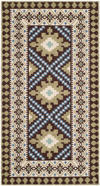 Safavieh Veranda Ver099 Chocolate/Green Area Rug