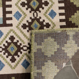 Safavieh Veranda Ver099 Chocolate/Green Rug.