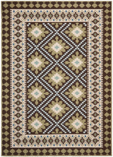 Safavieh Veranda Ver099 Chocolate/Green Rug.