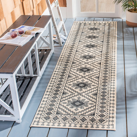 Safavieh Veranda Ver099 Ivory/Slate Rug.