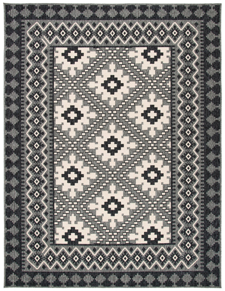 Safavieh Veranda Ver099 Ivory/Charcoal Rug.