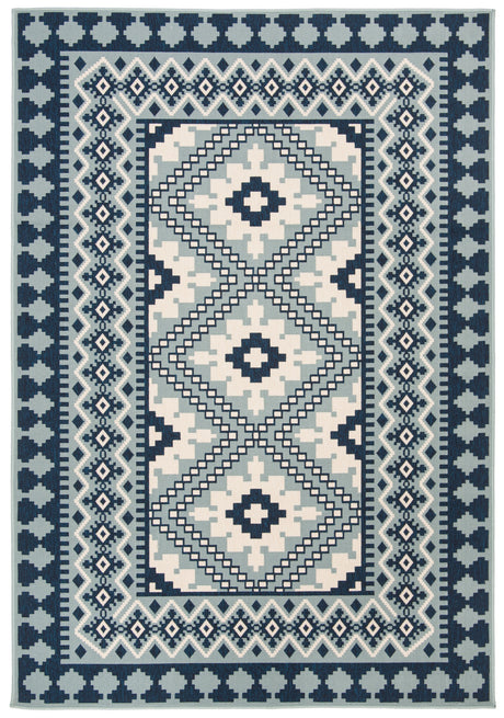 Safavieh Veranda Ver099 Ivory/Blue Rug.