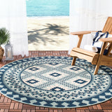 Safavieh Veranda Ver099 Ivory/Blue Rug.