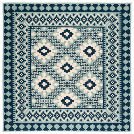 Safavieh Veranda Ver099 Ivory/Blue Rug.
