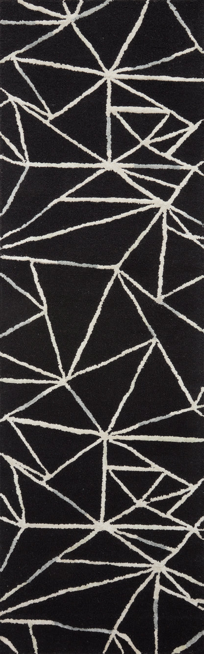 Loloi Verve Ver-03 Black/Ivory Area Rug