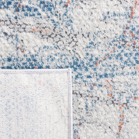 Safavieh Vogue Vge202A Grey/Blue Rust Rug.