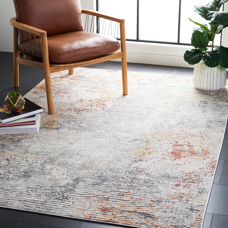 Safavieh Vogue Vge204B Beige/Blue Rust Rug.
