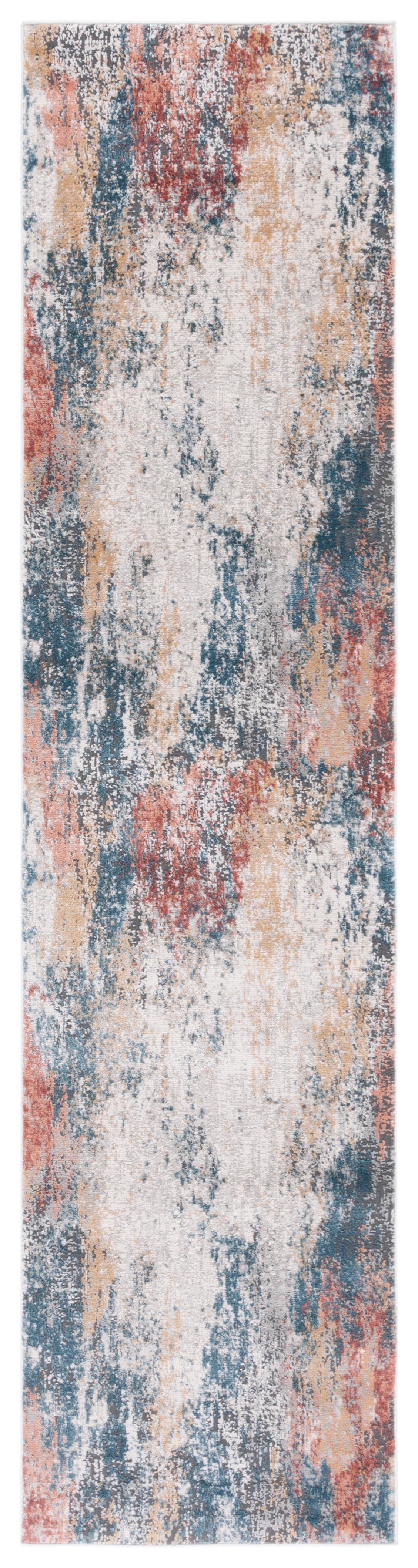 Safavieh Vogue Vge206A Ivory/Blue Rust Area Rug