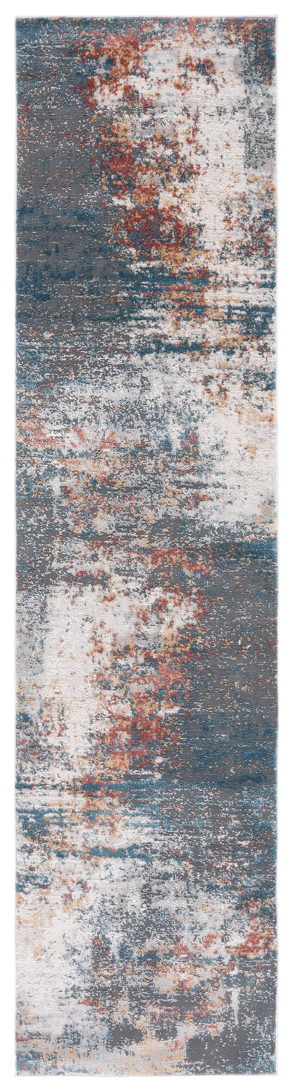 Safavieh Vogue Vge210A Ivory/Blue Rust Area Rug