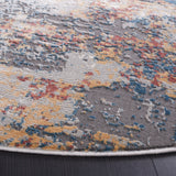 Safavieh Vogue Vge210A Ivory/Blue Rust Rug.