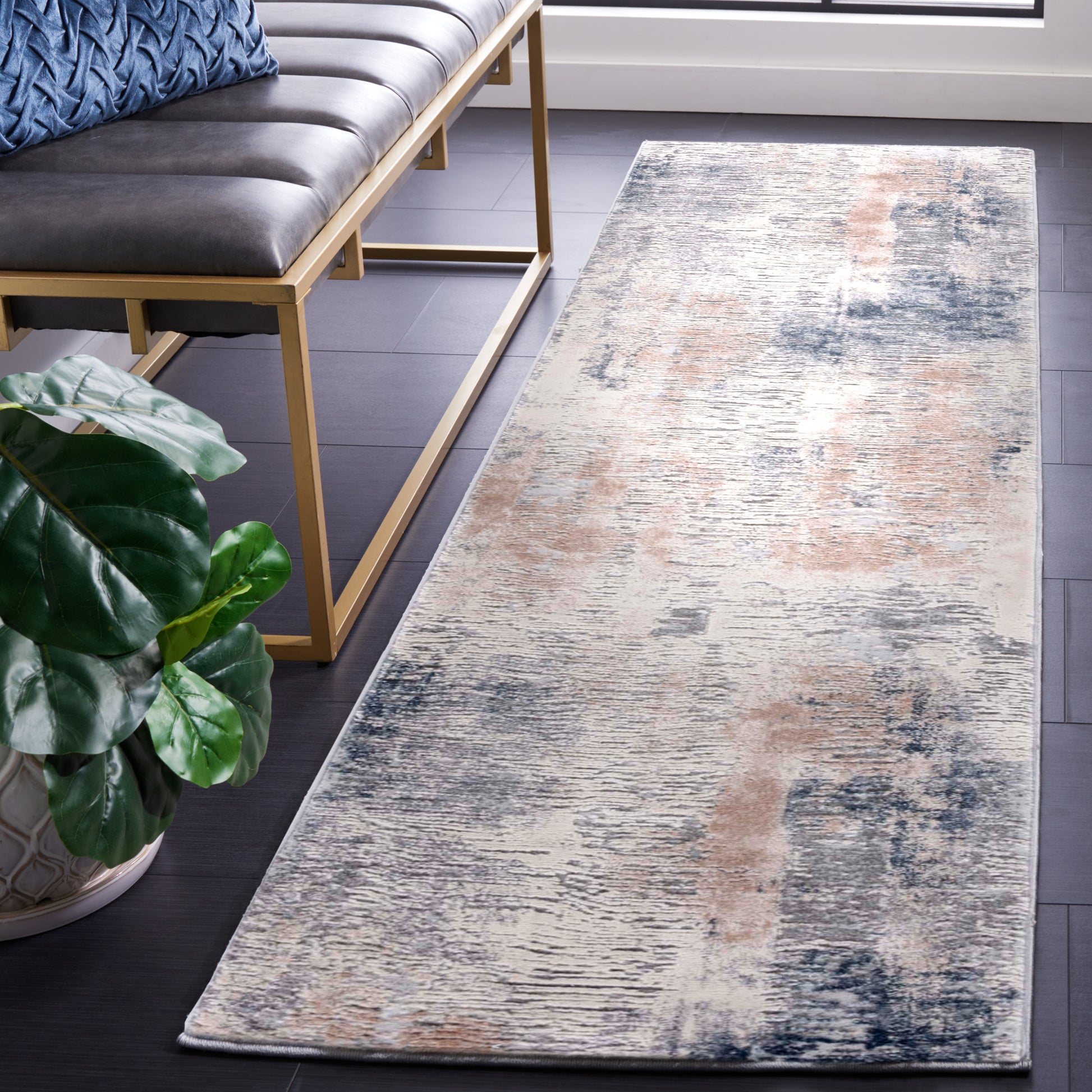 Safavieh Vogue Vge234B Beige/Grey Area Rug