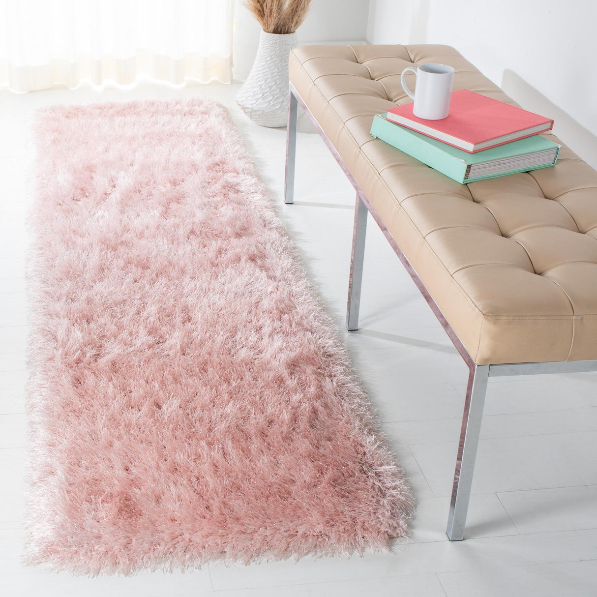 Safavieh Vegas Shag Vgs868U Pink Rugs.