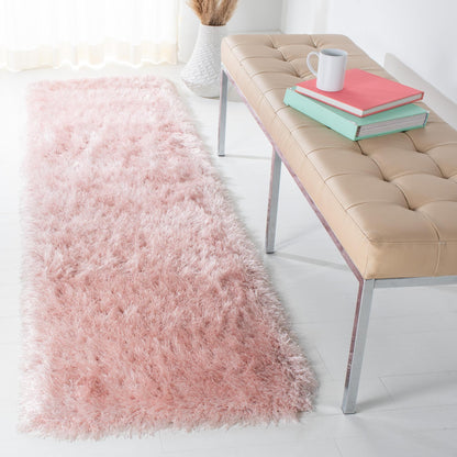 Safavieh Vegas Shag Vgs868U Pink Area Rug