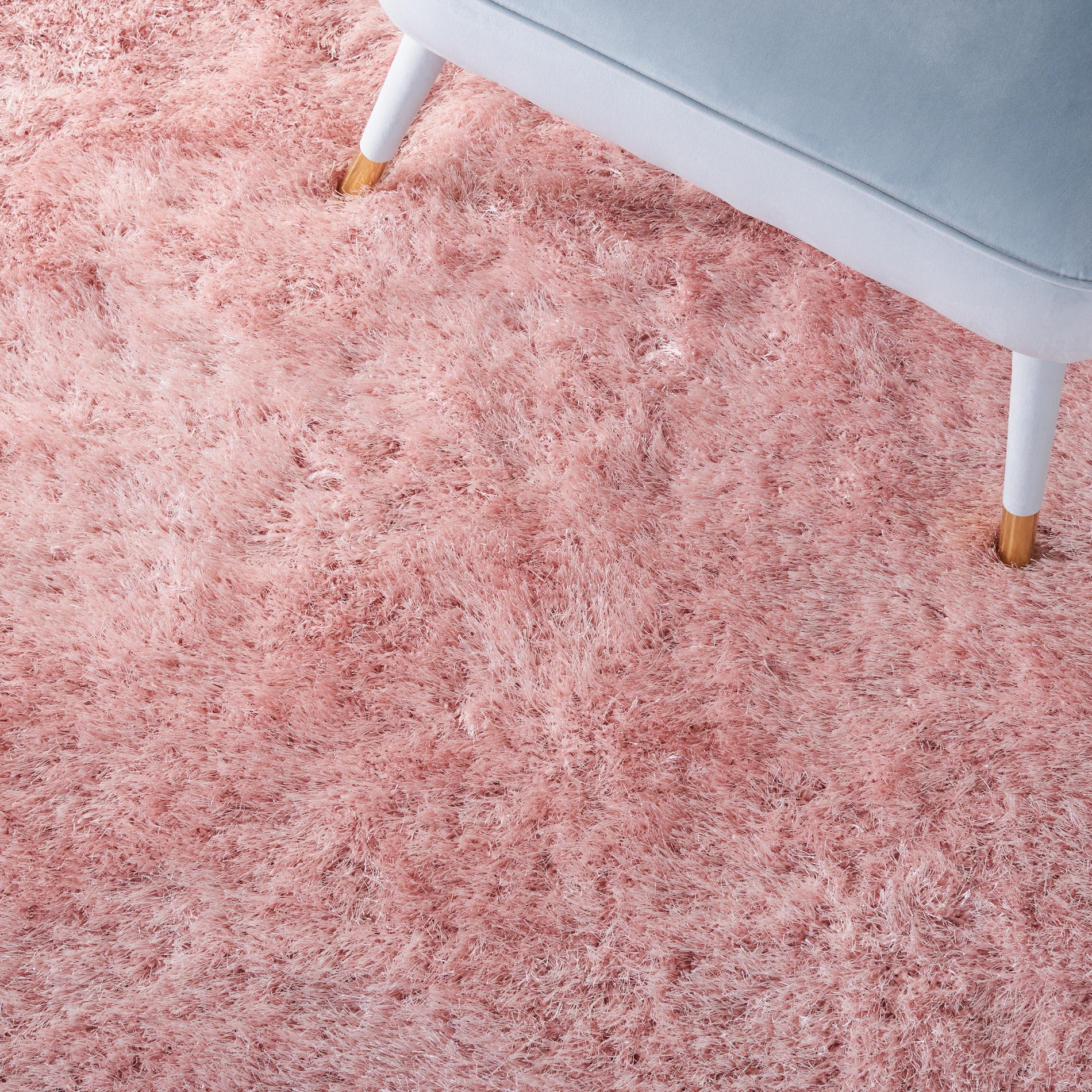 Safavieh Vegas Shag Vgs868U Pink Area Rug