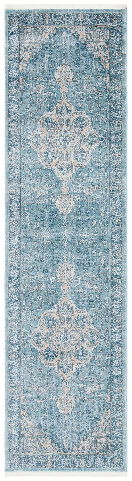 Safavieh Victoria Vic902N Blue/Grey Rugs.