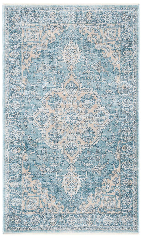 Safavieh Victoria Vic902N Blue/Grey Rugs.