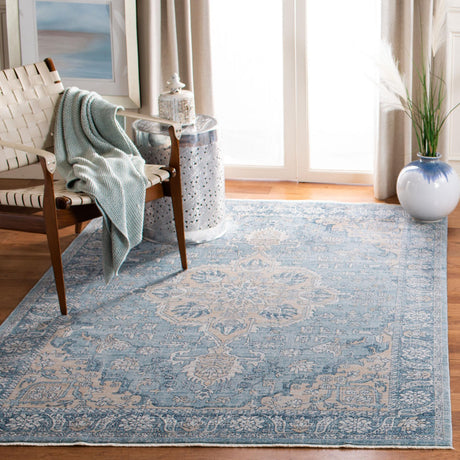 Safavieh Victoria Vic902N Blue/Grey Rugs.