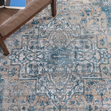 Safavieh Victoria Vic910F Blue/Grey Rugs.