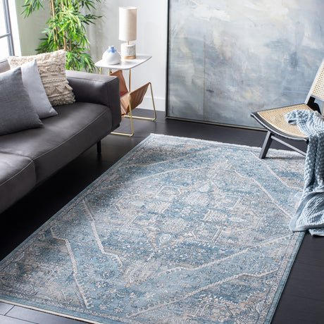 Safavieh Victoria Vic932F Blue/Grey Rugs.