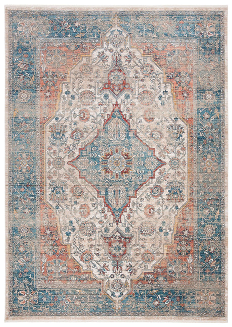 Safavieh Victoria Vic998M Navy/Ivory Rugs.