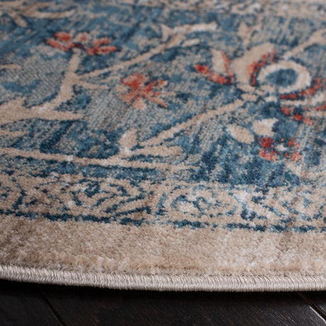 Safavieh Victoria Vic998M Navy/Ivory Rugs.