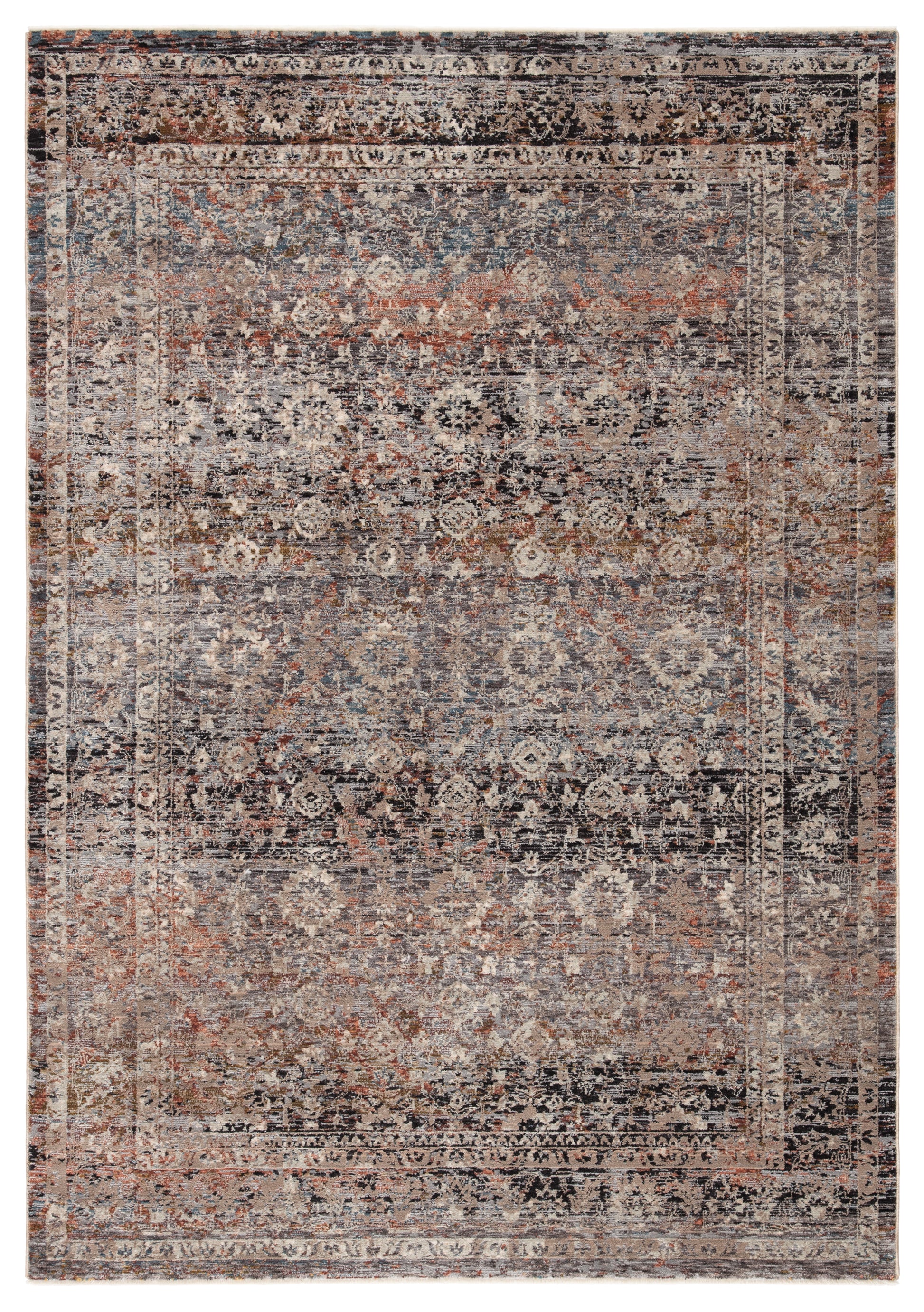 Jaipur Valentia Elio Vln03 Gray/Black Area Rug