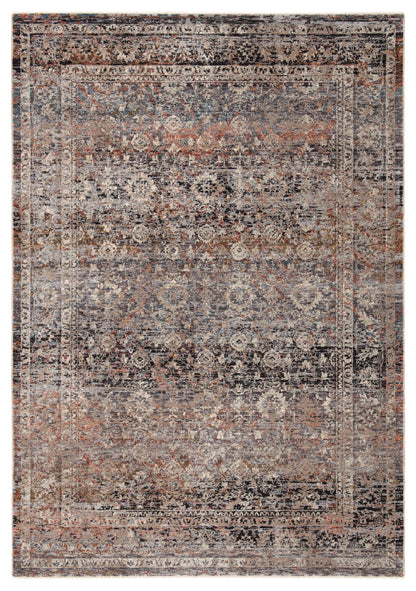 Jaipur Valentia Elio Vln03 Gray/Black Area Rug