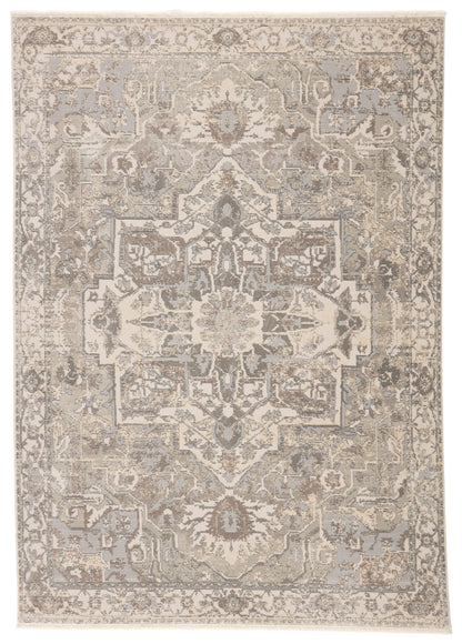 Jaipur Vienne Alain Vne01 Gray/Cream Area Rug