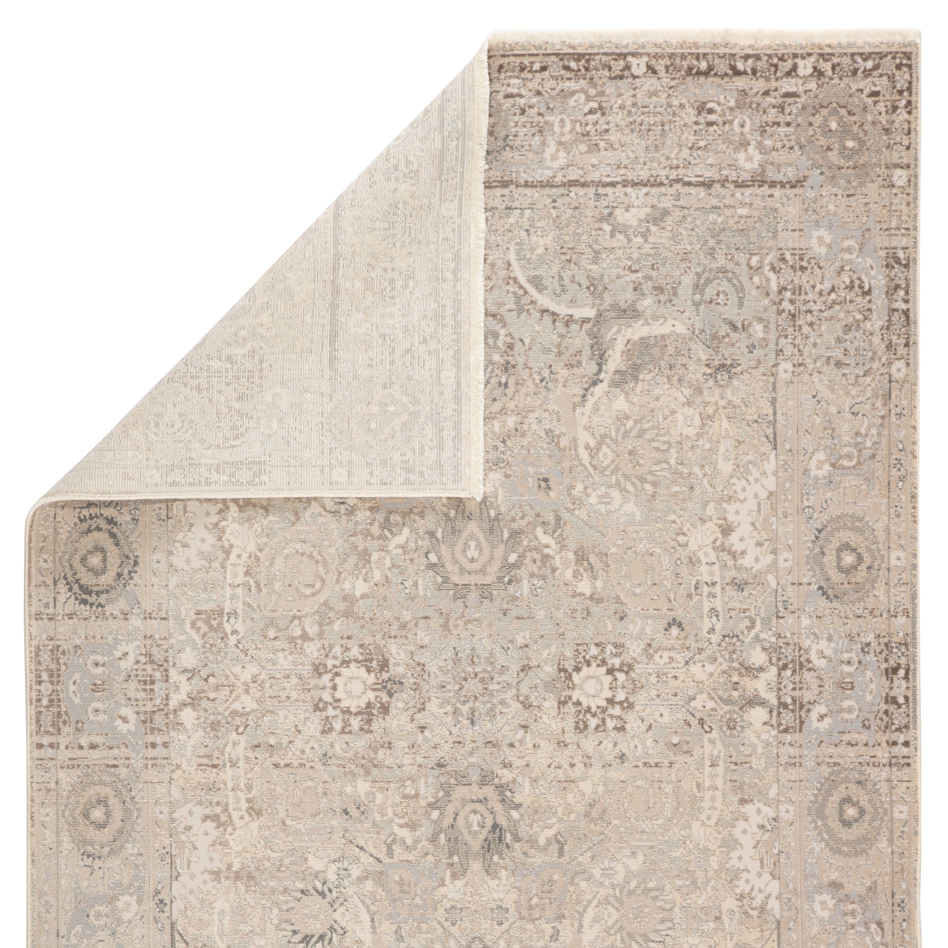 Jaipur Vienne Baptiste Vne03 Gray/Cream Area Rug