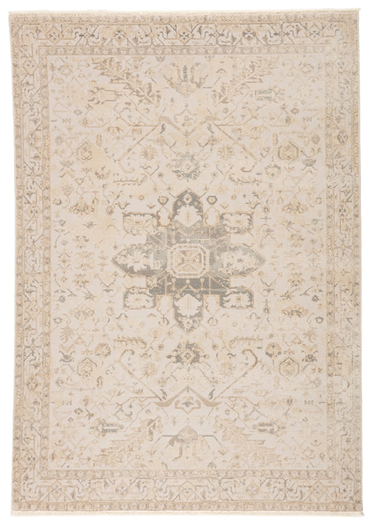 Jaipur Vienne Lucien Vne06 Cream/Light Gray Area Rug