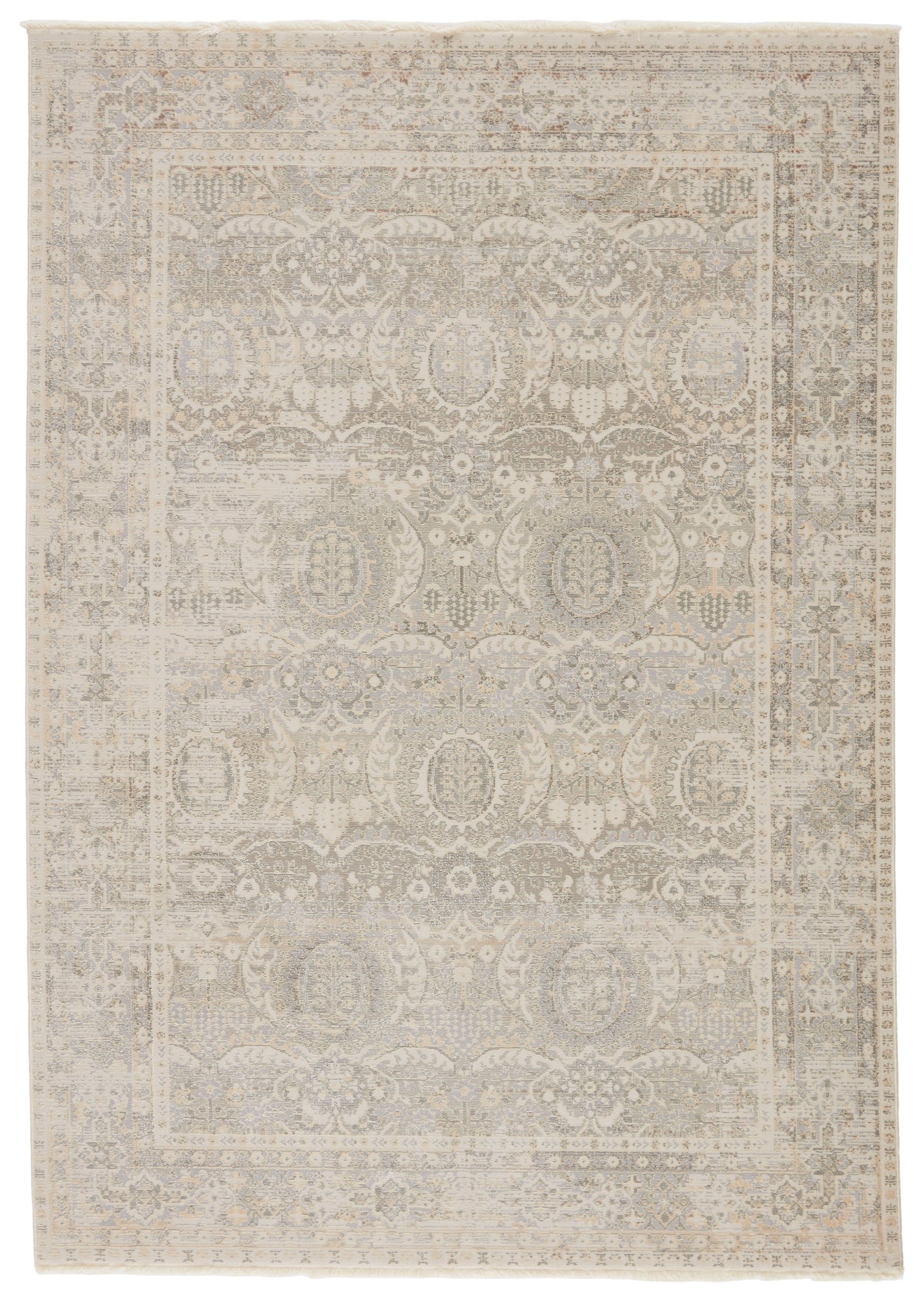 Jaipur Vienne Michon Vne07 Gray/Cream Area Rug