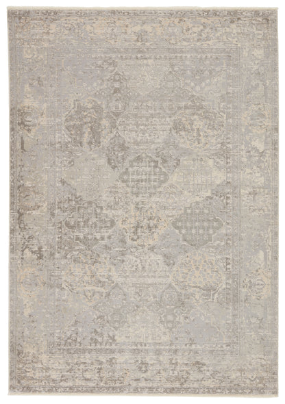 Jaipur Vienne Lourdes Vne09 Gray/Cream Area Rug