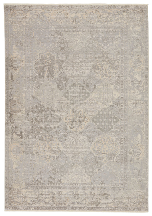 Jaipur Vienne Lourdes Vne09 Gray/Cream Area Rug