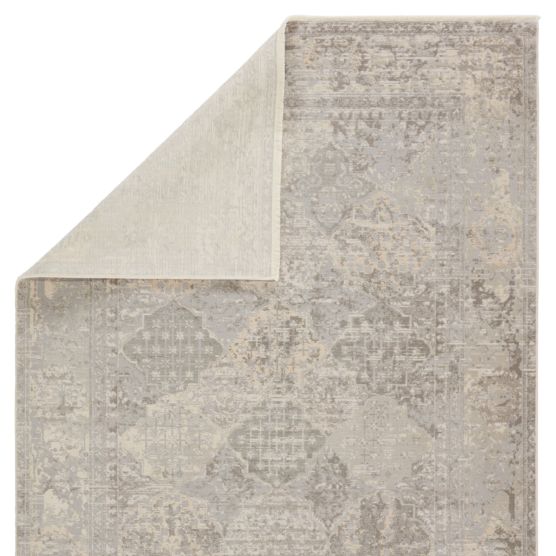 Jaipur Vienne Lourdes Vne09 Gray/Cream Area Rug