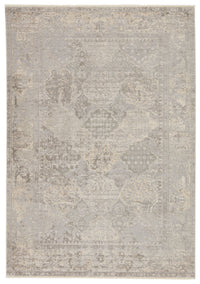 Jaipur Vienne Lourdes Vne09 Gray/Cream Area Rug